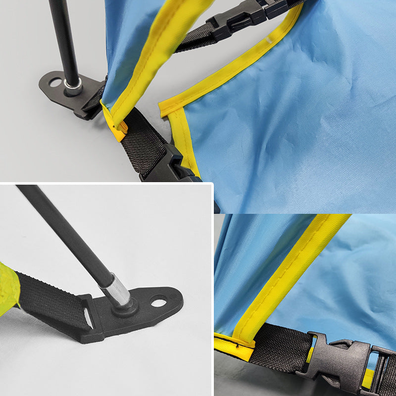 Quick Open Beach Tent with Sun Shade and Ventilation