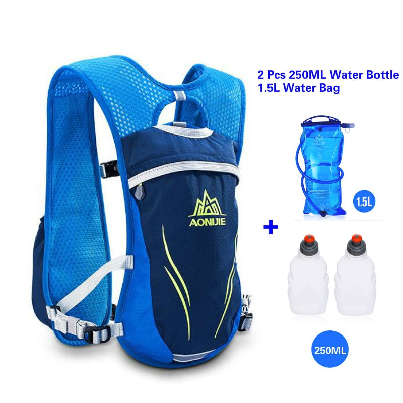 5.5L Hydration Running Vest Backpack for Marathon and Hiking