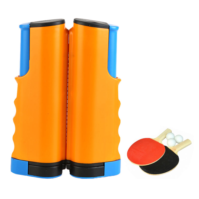 Portable Table Tennis Set with Retractable Net for Training