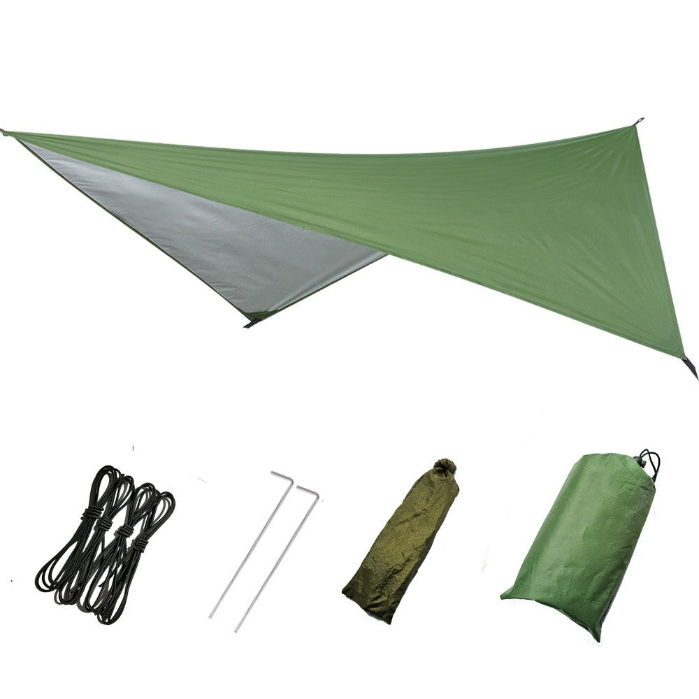 Multifunctional Triangular Canopy Tent for Camping Beach and Outdoor