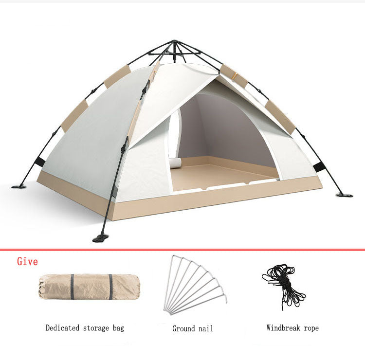 Automatic Quick Open Camping Tent with Rainproof Sun Protection