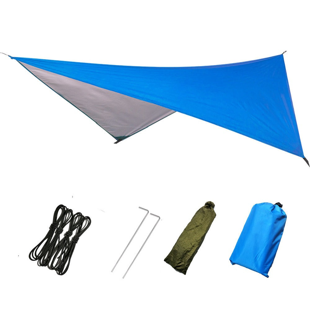 Multifunctional Triangular Canopy Tent for Camping Beach and Outdoor