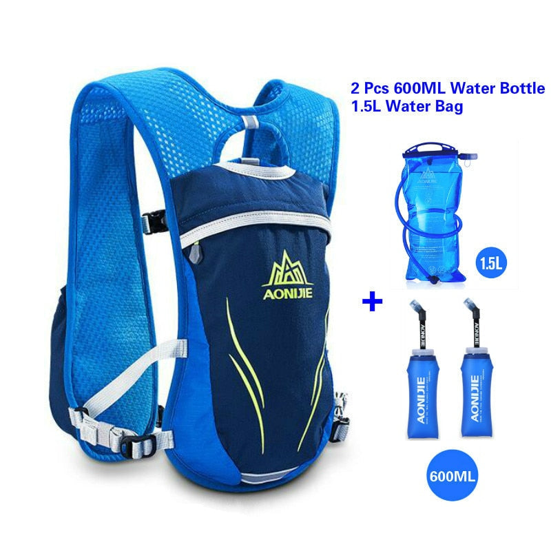 5.5L Hydration Running Vest Backpack for Marathon and Hiking