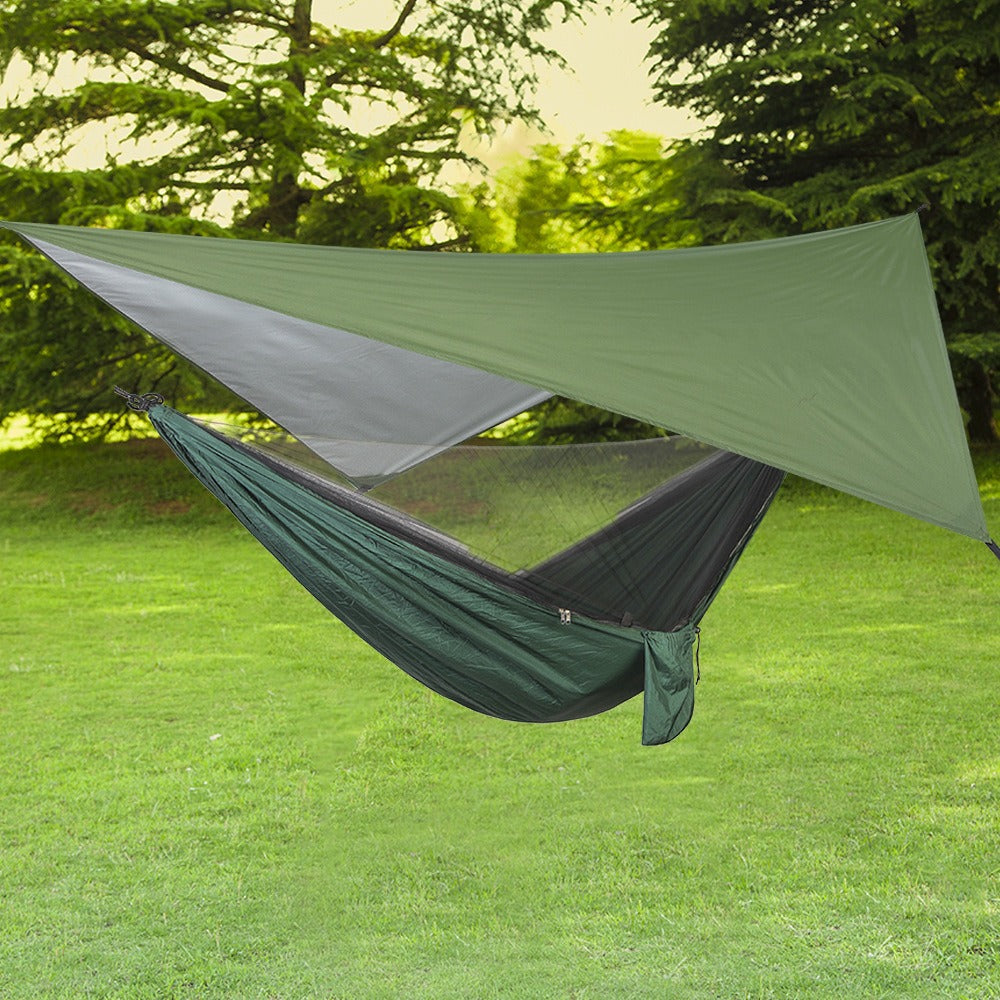 Multifunctional Triangular Canopy Tent for Camping Beach and Outdoor