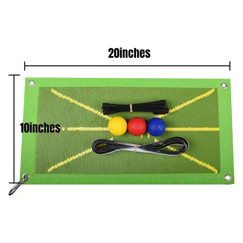 Golf Swing Training Mat for Practice and Shot Accuracy