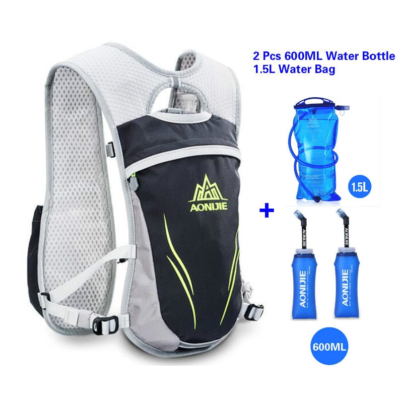 5.5L Hydration Running Vest Backpack for Marathon and Hiking