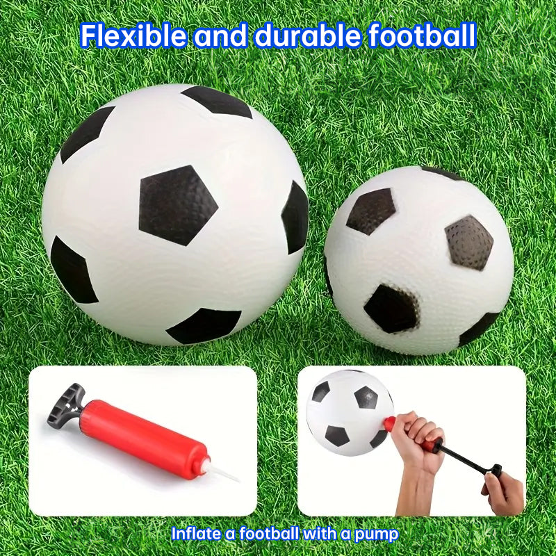 Foldable Kids Soccer Goal Set for Indoor Outdoor Play
