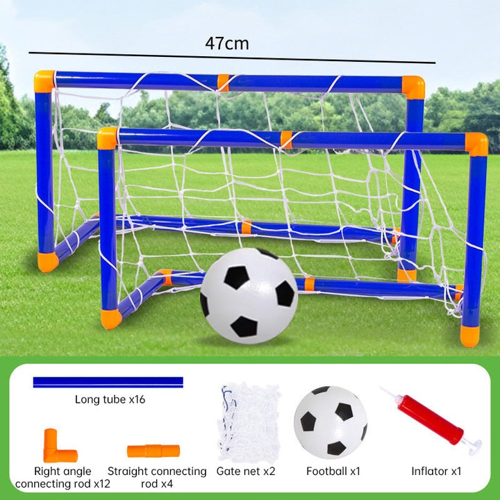 Foldable Kids Soccer Goal Set for Indoor Outdoor Play
