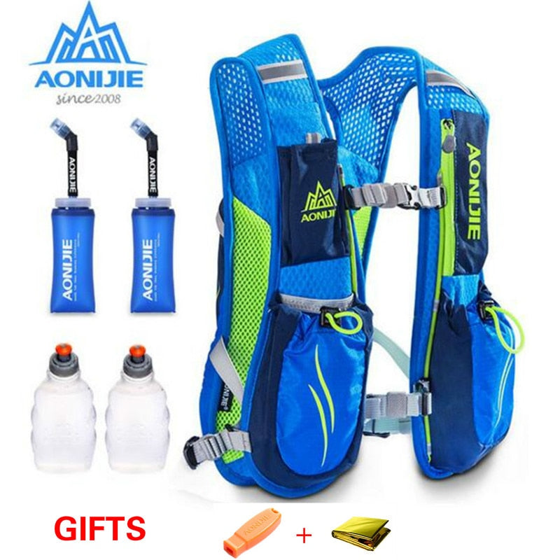 5.5L Hydration Running Vest Backpack for Marathon and Hiking