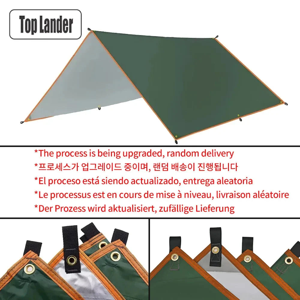 Ultralight Waterproof Tarp Tent for Camping Beach and Outdoor Adventures