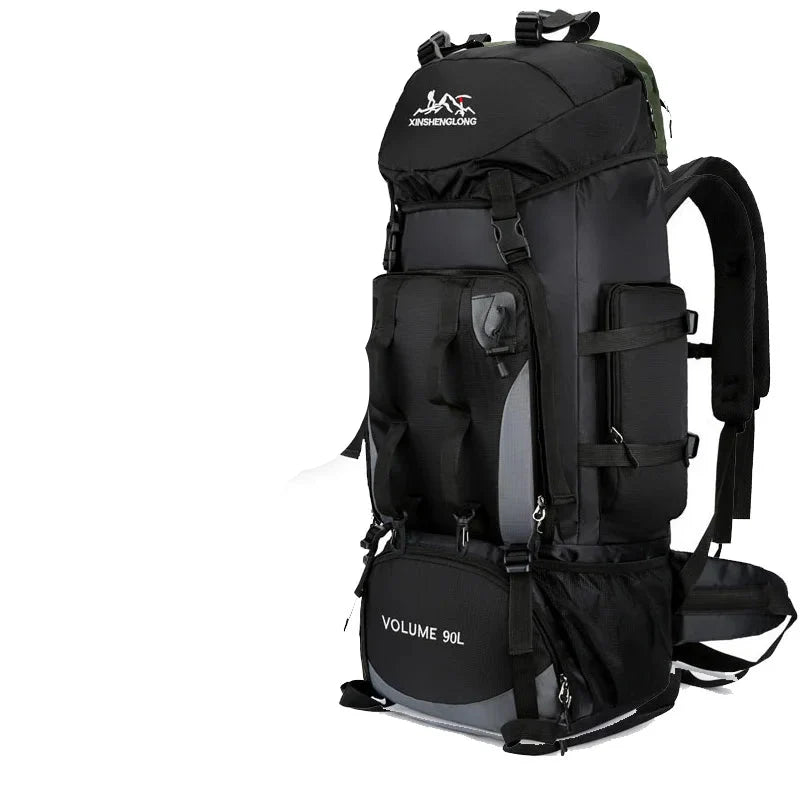 90L Large Capacity Camping Backpack for Travel and Hiking