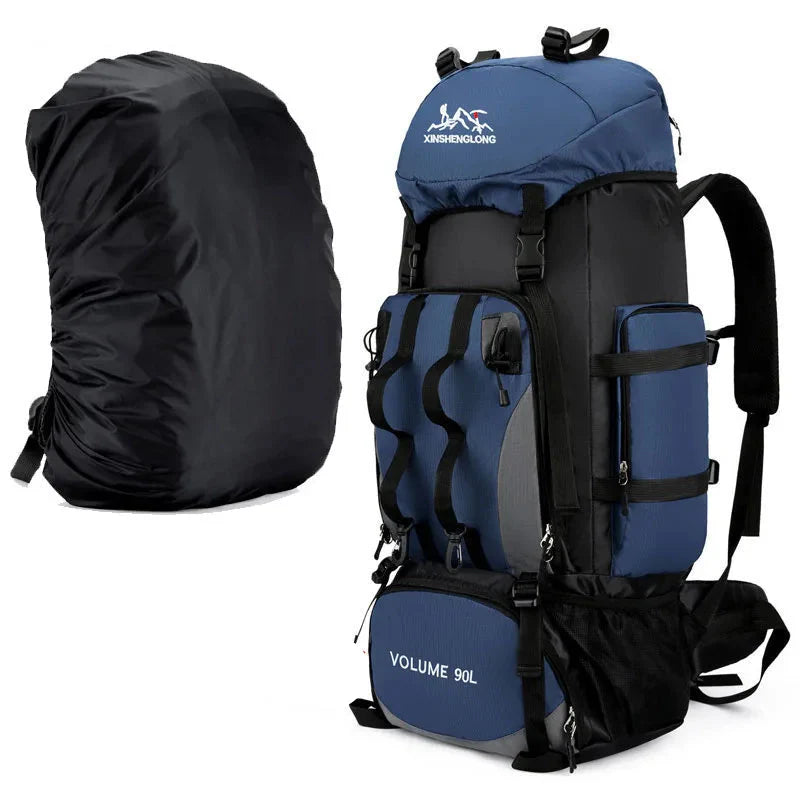 90L Large Capacity Camping Backpack for Travel and Hiking