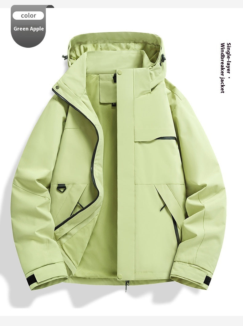 Windproof Waterproof Shell Jacket for Cycling and Outdoor Sports