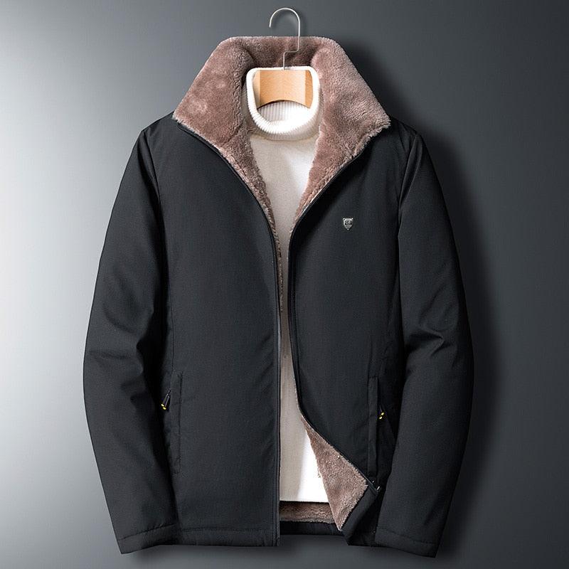 Men's Warm Fleece Jacket for Hiking Fishing and Outdoor Travel