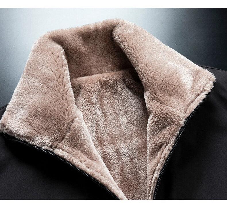 Men's Warm Fleece Jacket for Hiking Fishing and Outdoor Travel