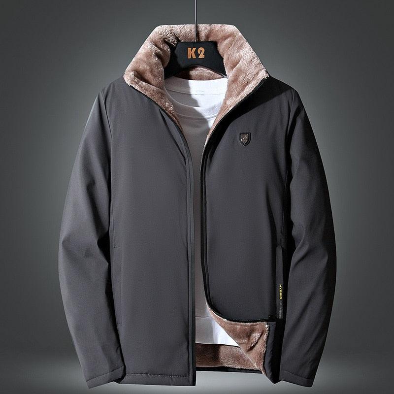 Men's Warm Fleece Jacket for Hiking Fishing and Outdoor Travel