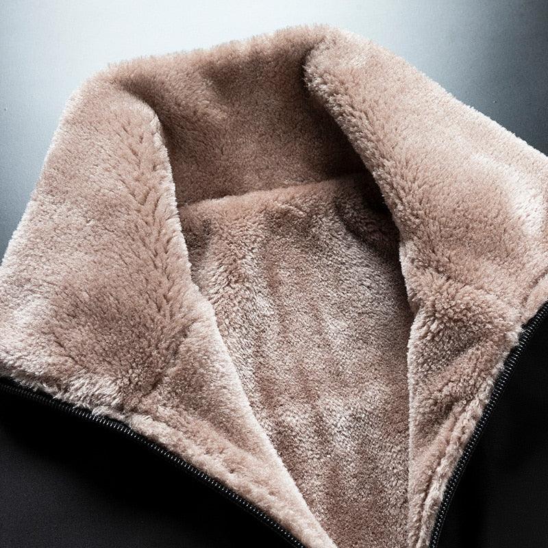 Men's Warm Fleece Jacket for Hiking Fishing and Outdoor Travel