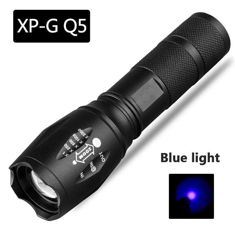 Ultra Bright Rechargeable LED Flashlight for Camping and Hiking