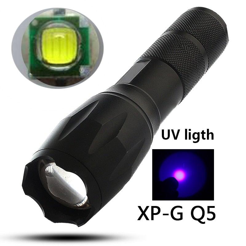 Ultra Bright Rechargeable LED Flashlight for Camping and Hiking