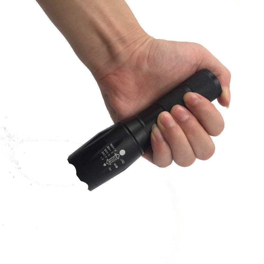 Ultra Bright Rechargeable LED Flashlight for Camping and Hiking
