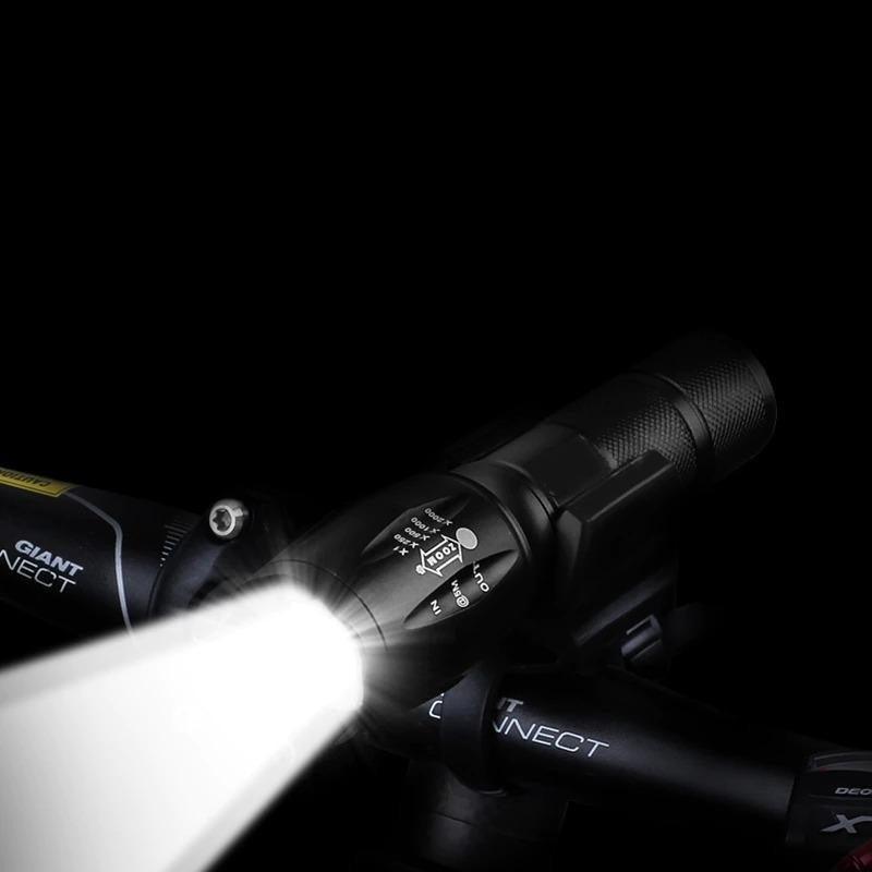 Ultra Bright Rechargeable LED Flashlight for Camping and Hiking