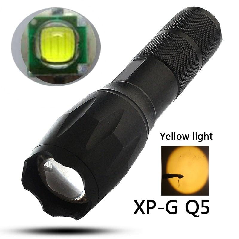 Ultra Bright Rechargeable LED Flashlight for Camping and Hiking