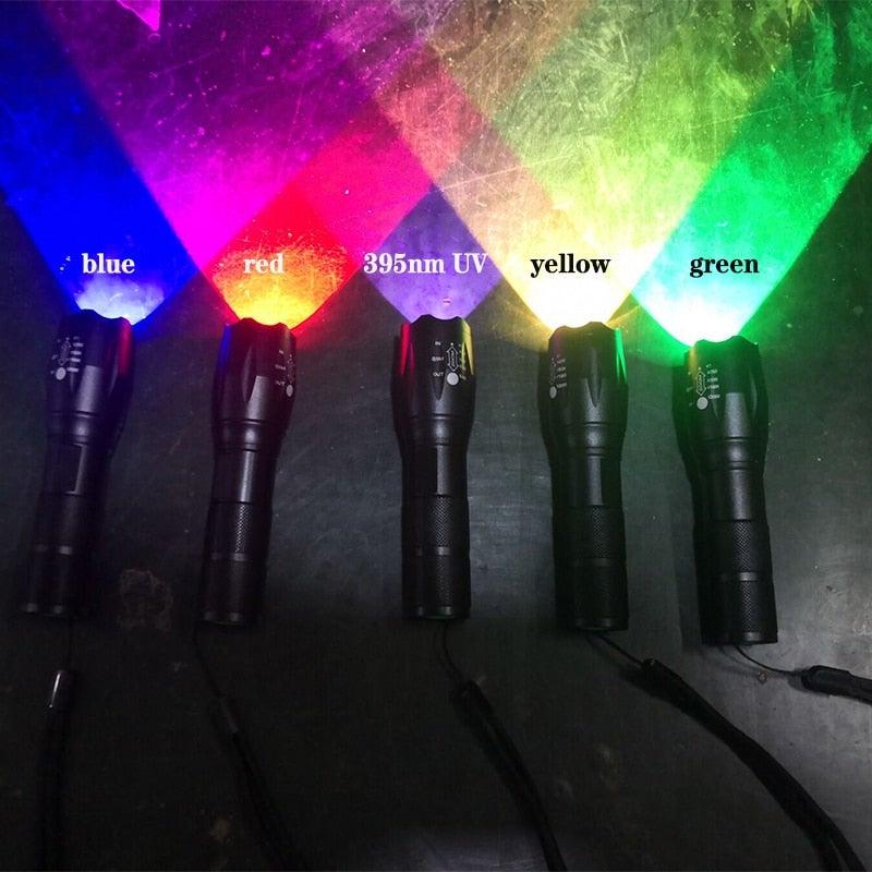 Ultra Bright Rechargeable LED Flashlight for Camping and Hiking