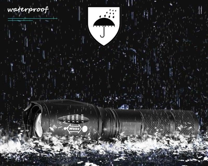 Ultra Bright Rechargeable LED Flashlight for Camping and Hiking
