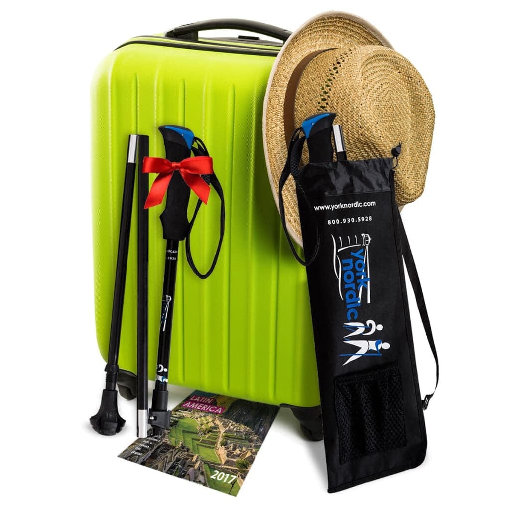 Foldable Hiking Poles for Travel Trekking and Outdoor Adventures